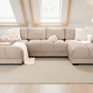 Azzuro Sofa Mocha U Shape Corner