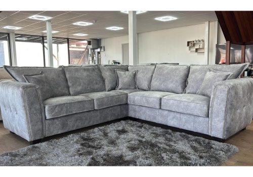 Serena Sofa Grey Large Corner
